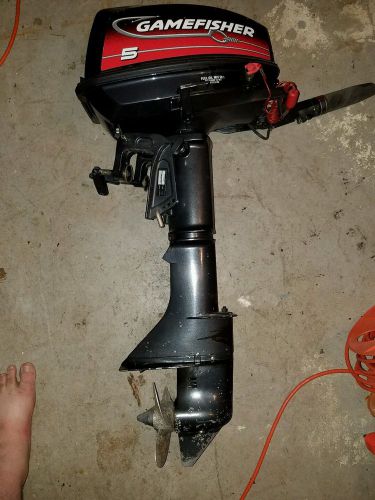 Sell 1998 5HP Gamefisher Craftsman Mercury Outboard Fishing Boat Motor