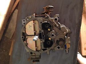 Quadrajet oval track carburetor built by sean murphy induction !