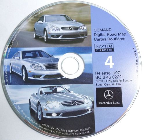 2000 2001 2002 mercedes benz e320 e430 e55 amg navigation cd # 4 south central