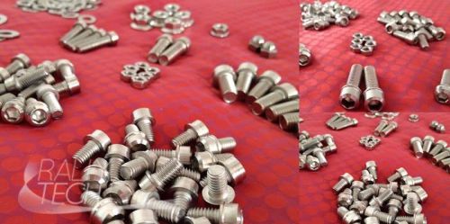 Mitsubishi lancer evo evolution 4,5,6,7,8,9 stainless engine dress up bolts