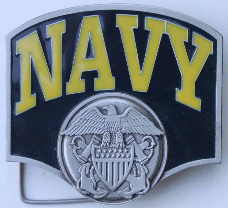 Navy logo color  usa  made trailer hitch cover