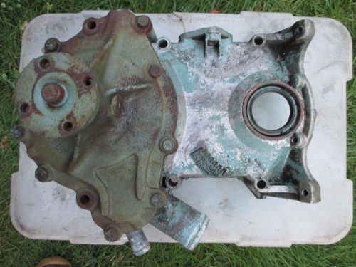 1970 - 76 pontiac original timing cover &amp; water pump 350-400-455 482882 309384