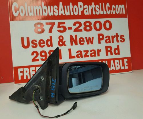 99-03  bmw 323i passenger side rear view power mirror factory oem stk #aa0740