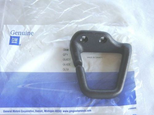 Chevrolet chevy camaro 1993 - 2002 seat belt shoulder guide black left l oem new