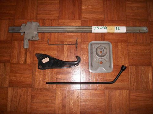 1969 1970 oldsmobile 98 delta 88 bumper jack hook base hold down 69 70 gm olds