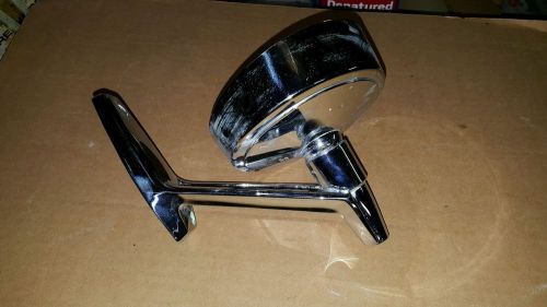 Nos 1961 62 63 64 chrysler rh mirror with mounting shim + screws