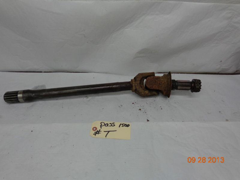 1994-2001 dodge ram 1500 4x4 right front axle shaft passenger stock#t