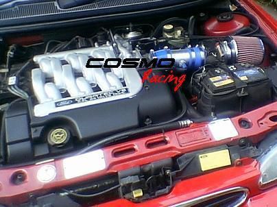 Short ram air intake mystique cougar contour mondeo svt 2.5l v6 cold filter #1