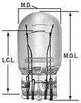 Wagner 7443 lamp assembly sidemarker