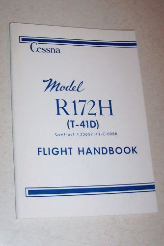 sell-nice-vintage-cessna-model-r172h-t-41d-mescalero-flight-handbook