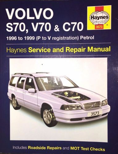 Haynes volvo 1996 1997 1998 1999 (p tov registration) service &amp; repair manual