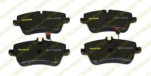 Monroe dx872a brake pad or shoe, front-monroe dynamics brake pad