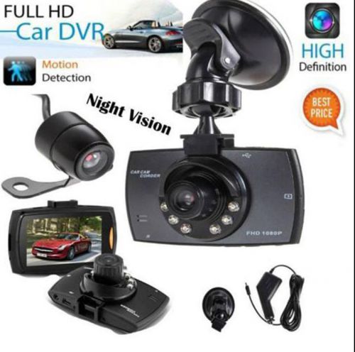 2.7&#034; full hd 1080p night vision in car lens cctv car dvr video recorder camera