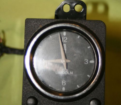2001 continental oem dash mount analog clock oem yf3f-15000-ab