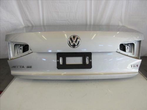 Trunk lid hatch shell vw jetta sedan 15-17 reflex silver la7w mk7