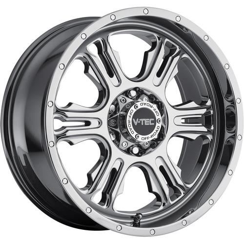 20x9 chrome wheel v-tec rage 5x5.5