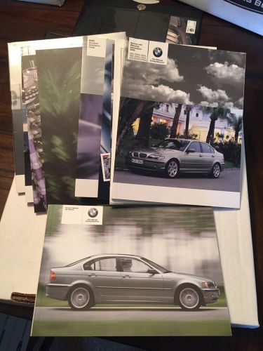 2005 bmw 325 330 328 323 3 series  owners owner&#039;s manual books set oem