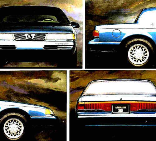 1994 mercury cougar xr7 factory brochure-cougar xr7