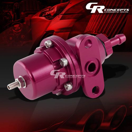 For honda acura b16 b18 f20 purple jdm adjustable billet fuel pressure regulator