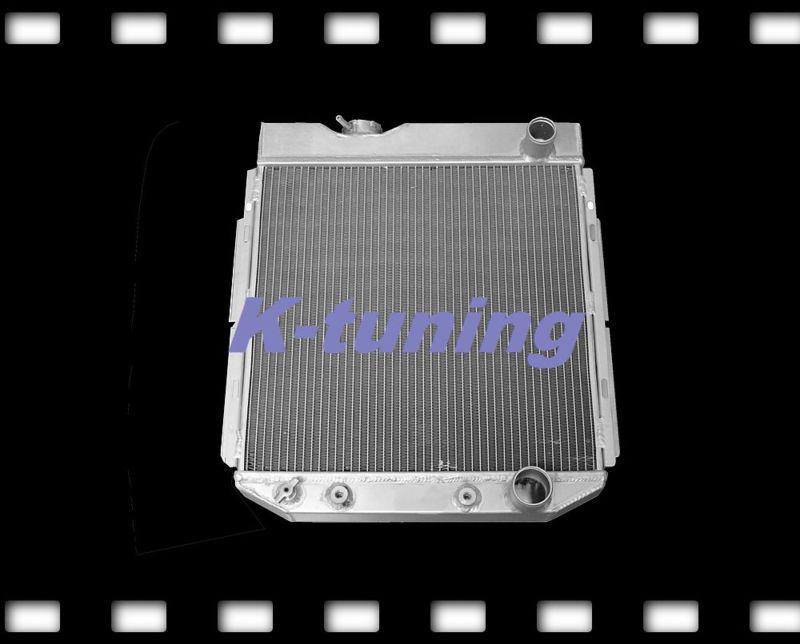 3 rows/3 cores 1960-65 ford ranchero l6/ v8 aluminum radiator