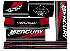 Mercruiser  bravo one decals  w / red rams sticker set