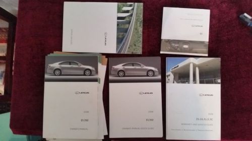 2008 lexus es350 owners manual