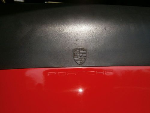 Porsche 911 original turbo rear spoiler complete with decklid