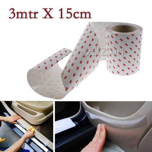 3m*15cm car bike helicopter paint protection clear bra film vinyl frame wrap