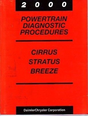 2000 cirrus stratus breeze factory service manual  pcm