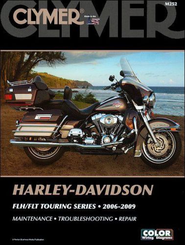 Harley-davidson flh, flt touring series repair manual 2006-2009