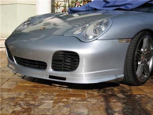 Porsche 911 / 996 turbo / c4s factory style front lip spoiler