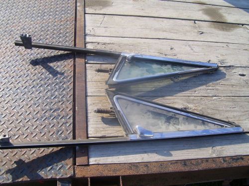 1967-72 chevy gmc truck chrome vent windows c10 k5 cheyenne