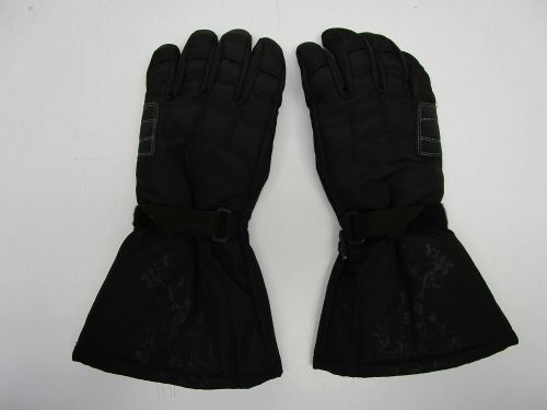 Joe rocket sub zero motorcycle gloves women&#039;s black large