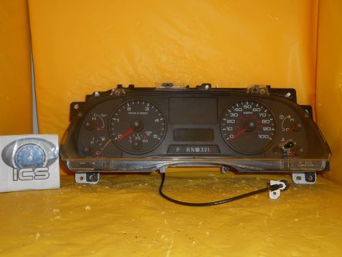 06 07 f250sd f350sd speedometer instrument cluster dash panel gauges 156,427