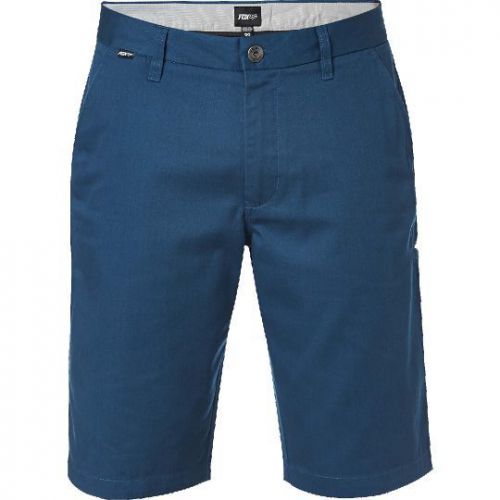 Fox racing mens essex short blue steal 38