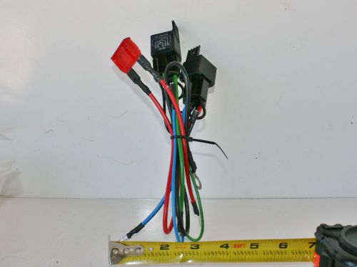 New wiring harness convert 3 wire tilt trim motor to 2 wire relays outboard boat