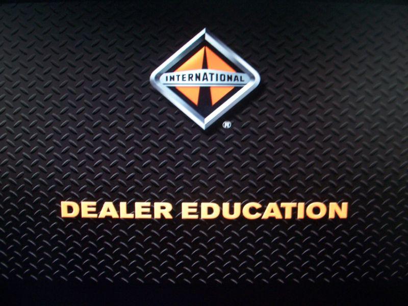 International truck dealer education  "diamond logic" 