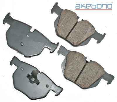 Akebono eur1042 brake pad or shoe, rear-euro ultra premium ceramic pads