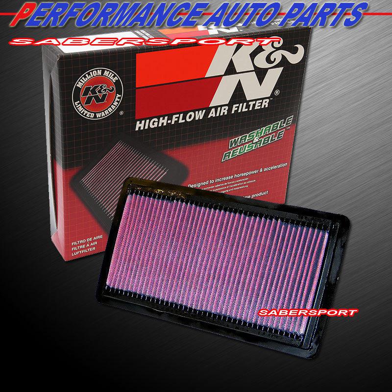 "in stock" k&n 33-2279 hi-flow panel air intake filter 2003-2008 mazda6 3.0l v6