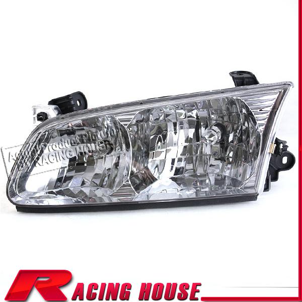 00-01 toyota camry replacement driver side head light lamp left clear lens lh