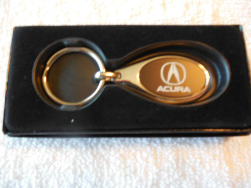 Genuine acura metal key chain new in box