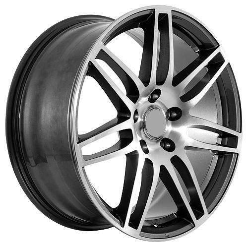 20" audi q7 gunmetal machined wheels rims