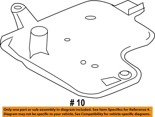 Ford oem 11-19 f-250 super duty transmission components-filter bc3z7a098b