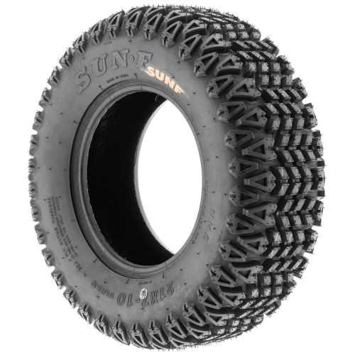 Set of 2 sunf 21x7-10 21x7x10 atv utv golf cart turf all terrain tires 4 pr g003