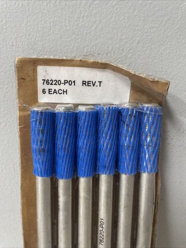 Lot of 6 stud cylinder 76220-p01 .500&#034;-20 x 10.70&#034; l threaded replacements