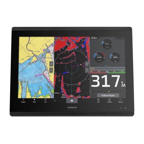 Garmin gpsmap 8617 chart plotter radar fishfinder display 010-01510-50