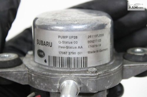 2015-2021 subaru wrx 2.0l awd gasoline brake booster vacuum pump 26110fj000 oem