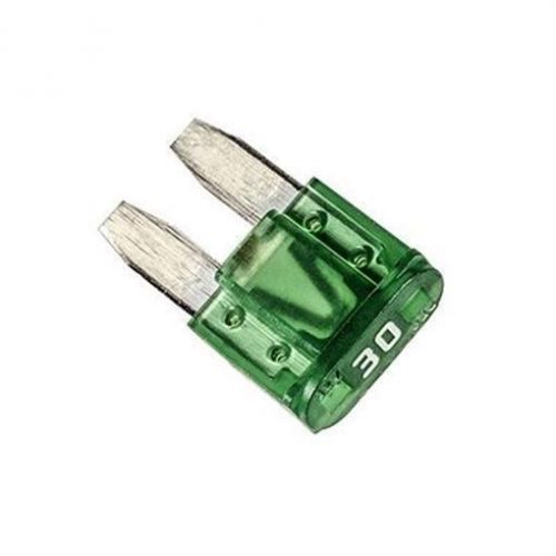 Gm micro fuse 30 amp - green(5 fuses) - made in usa - gm 19209796 silverado