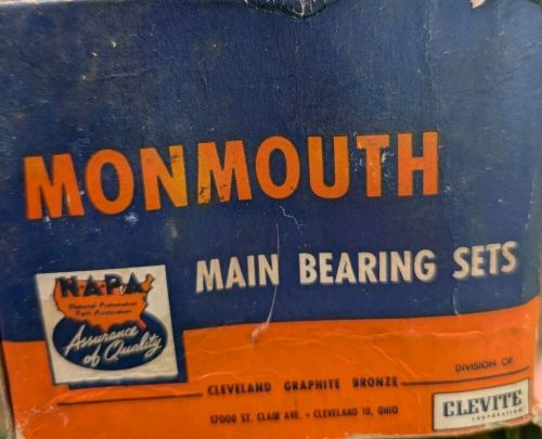 Nos napa monmouth main engine bearings ms-197 m-2 - 1959 chevy