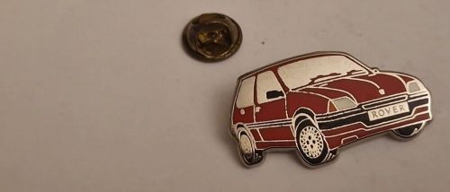 Vintage red rover pin badge, enamel.